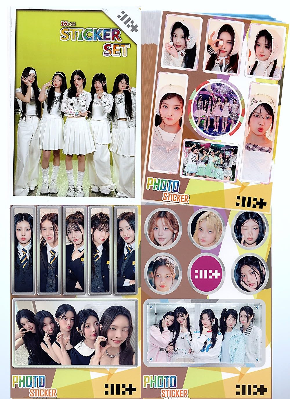 Amazon.co.jp: ILLIT アイリット グッズ ステッカーセット 87枚入